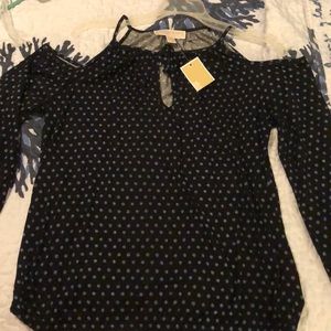 Michael Kors peek a boo shoulder with tags!